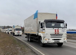 МЧС России направил в Нагорный Карабах две автоколонны с гуманитарной помощью