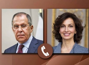 Сергей Лавров обсудил с генеральным директором ЮНЕСКО вопрос охраны памятников в Нагорном Карабахе