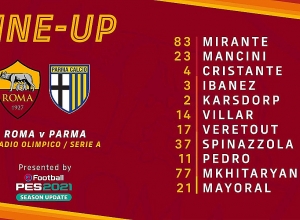 Ուղիղ. «Ռոմա» - «Պարմա». Հենրիխ Մխիթարյանը հայտավորված է մեկնարկային կազմում