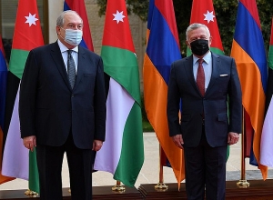 Армен Саркисян посетил Иорданию, встретился с королем Абдаллой II