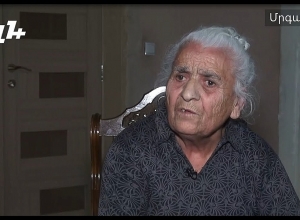 «Գրադը եկավ, մեր մեքենայի հետեւը տրաքեց»․85-ամյա Էմմա տատը Հադրութում միակ որդու գերեզմանն է թողել