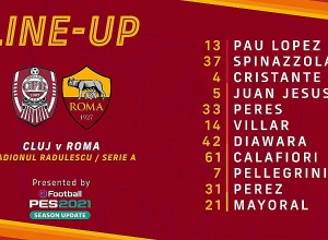 Ուղիղ. ՉՖՌ «Կլուժ» - «Ռոմա». Հենրիխ Մխիթարյանը հայտավորվել է պահեստայինների թվում