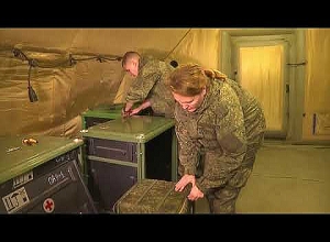 Российские миротворцы развернули в Нагорном Карабахе полевой госпиталь