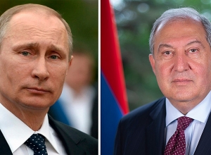 Armenian President asks for Putin’s support in demarcation process between Armenia, Azerbaijan