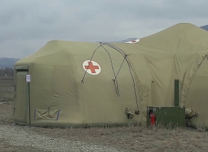 Оказание медпомощи жителям Нагорного Карабаха российскими военными медиками