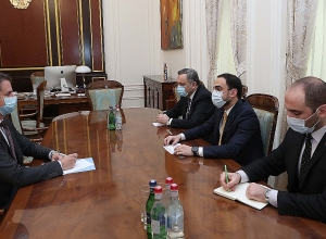 Тигран Авинян принял посла Франции