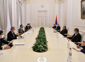 Նախագահն ընդունել է Իտալիայի արտաքին գործերի և միջազգային համագործակցության պետքարտուղարի տեղակալին