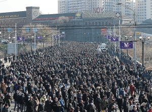 Անցկացվեց սգո երթ դեպի «Եռաբլուր»՝ Նիկոլ Փաշինյանի մասնակցությամբ