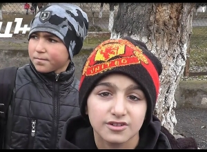 Ես իմացա՝ դուք Ձմեռ պապի գրասենյակից եք. շուշեցի փոքրիկ