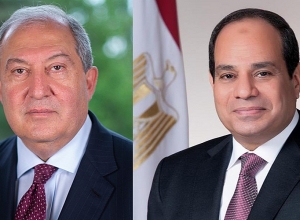 Президент Египта поздравил Армена Саркисяна по случаю Нового года и Рождества