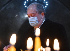 Տիրոջ զորությունը մեր հոգում ունենալով՝ կարող ենք և կարողանալու ենք ոտքի կանգնել և կառուցել մեր երկիրը. Արմեն Սարգսյան