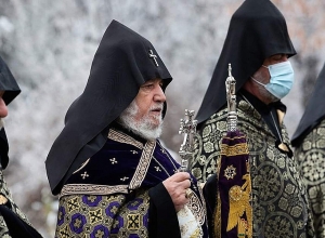 Կաթողիկոսը հոգեհանգստյան կարգ է մատուցել «Եռաբլուրում»