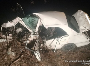 «Mercdese-Benz C»-ն և  «Opel Astra»-ն  բախվել են․ վարորդները տեղում մահացել են․ կան տուժածներ