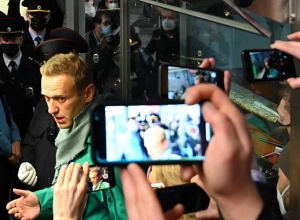 Ոստիկանությունը ձերբակալեց Ալեքսեյ Նավալնիին օդանավակայանում