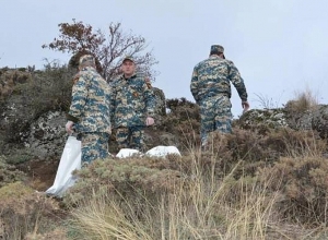 В районе Джабраила и Кубатлу обнаружены останки еще троих военнослужащих