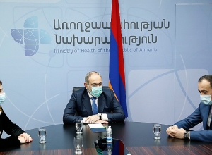 Никол Пашинян представил новоназначенного министра здравоохранения