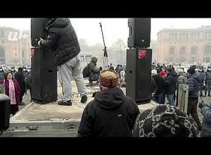 «Арестован Ваан Бадасян после его сегодняшнего заявления»: участник акции