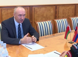 Начальник полиции принял посла Республики Беларусь в Армении