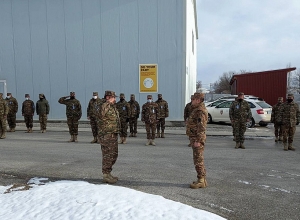 Խաղաղապահները նշել են Բանակի կազմավորման 29-րդ տարեդարձը