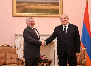 Արմեն Սարգսյանը ծննդյան օրվա առթիվ շնորհավորական ուղերձ է հղել Հորդանանի թագավոր Աբդալլահ Երկրորդին