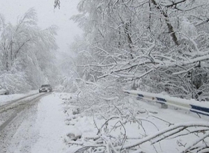 Ձյունամրրկի պոռթկում Գորիս-Սիսիան ճանապարհահատվածում՝ այսօր