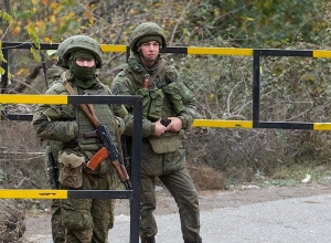 В зоне ответственности российского миротворческого контингента в Арцахе нарушений не зафиксировано: МО РФ