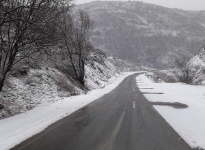 Սիսիան-Գորիս ավտոճանապարհին տեղ-տեղ մերկասառույց է