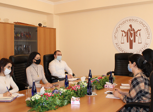 Արդարադատության ակադեմիա են  այցելել ԵԽ ծրագրի ներկայացուցիչները