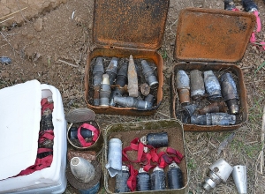 Զենք-զինամթերքի վնասազերծման աշխատանքներ՝ Արցախի մի շարք բնակավայրերում