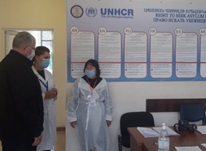 Այց Գոգավան-Պրիվոլնոյեի սահմանային բժշկասանիտարական հսկիչ կետ