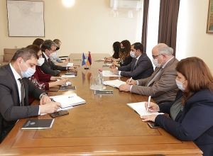 Սուրեն Պապիկյանը հյուրընկալել է ՄԱԿ-ի զարգացման ծրագրի մշտական ներկայացուցչին