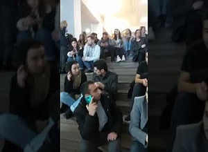 Բողոքի ակցիա Թատերական ինստիտուտում