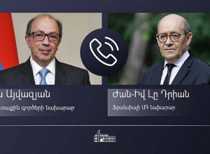 Արա Այվազյանը ֆրանսիացի գործընկերոջ հետ զրույցում ընդգծել է հայ ռազմագերիների հայրենադարձման հարցը