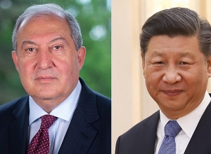 Армен Саркисян направил поздравительное послание по случаю китайского Нового года председателю Китая