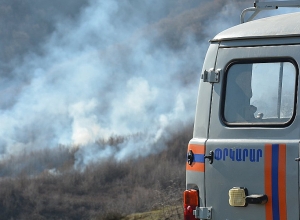 Եղանակի տաքացման հետ Արցախում ավելացել են հրդեհի մասին դեպքերը