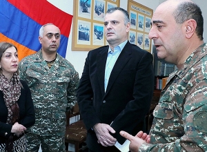 Հունաստանի դեսպանության ռազմական կցորդն այցելել է ռազմական համալսարան