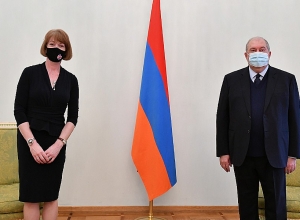 Армен Саркисян принял министра Великобритании по делам Европейского соседства и Америки