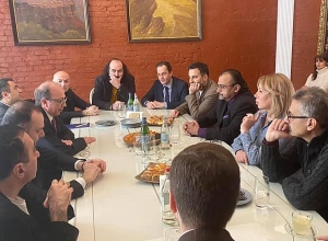 Մոսկվայում Արա Այվազյանը հանդիպում է ունեցել ռուսաստանահայ մտավորական և գործարար շրջանակների ներկայացուցիչների հետ