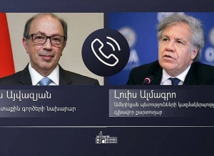 Այվազյանը Ալմագրոյին ներկայացրեց Արցախում Ադրբեջանի սանձազերծած ագրեսիայի հետևանքով առաջացած հումանիտար իրավիճակը