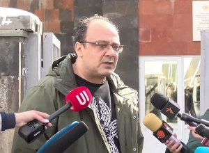 Брифинг Карена Бекаряна после освобождения