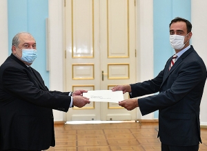 Արմեն Սարգսյանին հավատարմագրերն է հանձնել Արգենտինայի նորանշանակ դեսպանը