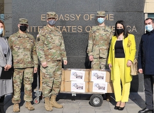 ԿԳՄՍ նախարարությունը ԱՄՆ դեպանատան կողմից ստացել է  ինֆրակարմիր ջերմաչափեր