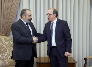 Ара Айвазян и Давид Бабаян встретились