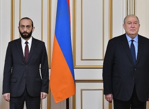 Арарат Мирзоян встретился с президентом Армении