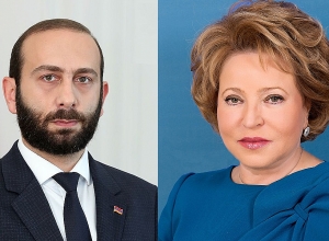 Арарат Мирзоян и Валентина Матвиенко обсудили проблему возвращения пленных на родину