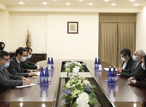 Հայկ Մարությանն ընդունել է Իրանի դեսպանին