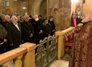 Литургия при участии АНК в память о жертвах 1-го Марта и 44-дневной войны