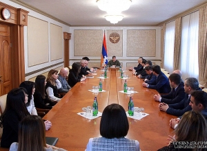 Արայիկ Հարությունյանն ԱՀ նախագահի վերահսկողական ծառայության անձնակազմին է ներկայացրել նորանշանակ ղեկավարին