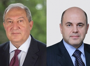 Արմեն Սարգսյանը շնորհավորական ուղերձ է հղել Միխայիլ Միշուստինին
