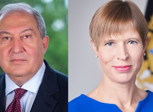 ԵՄ-ի եւ ՆԱՏՕ-ի դիրքորոշման վերաբերյալ մտահոգությունը Արմեն Սարգսյանը ներկայացրել է  Էստոնիայի նախագահին